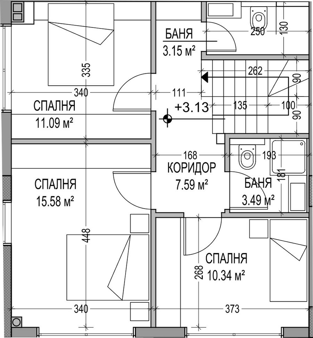 Апартамент 7-2 - Алина Резиденс