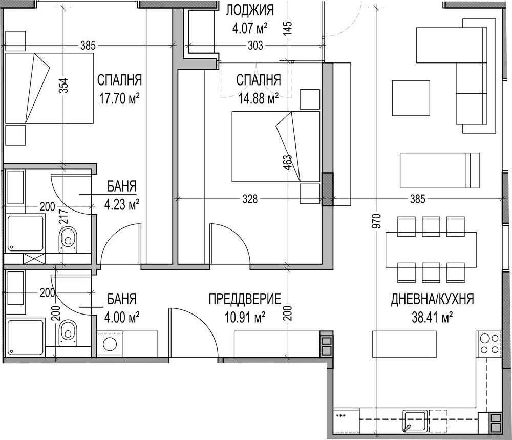 Апартамент 23 - Alina Residence
