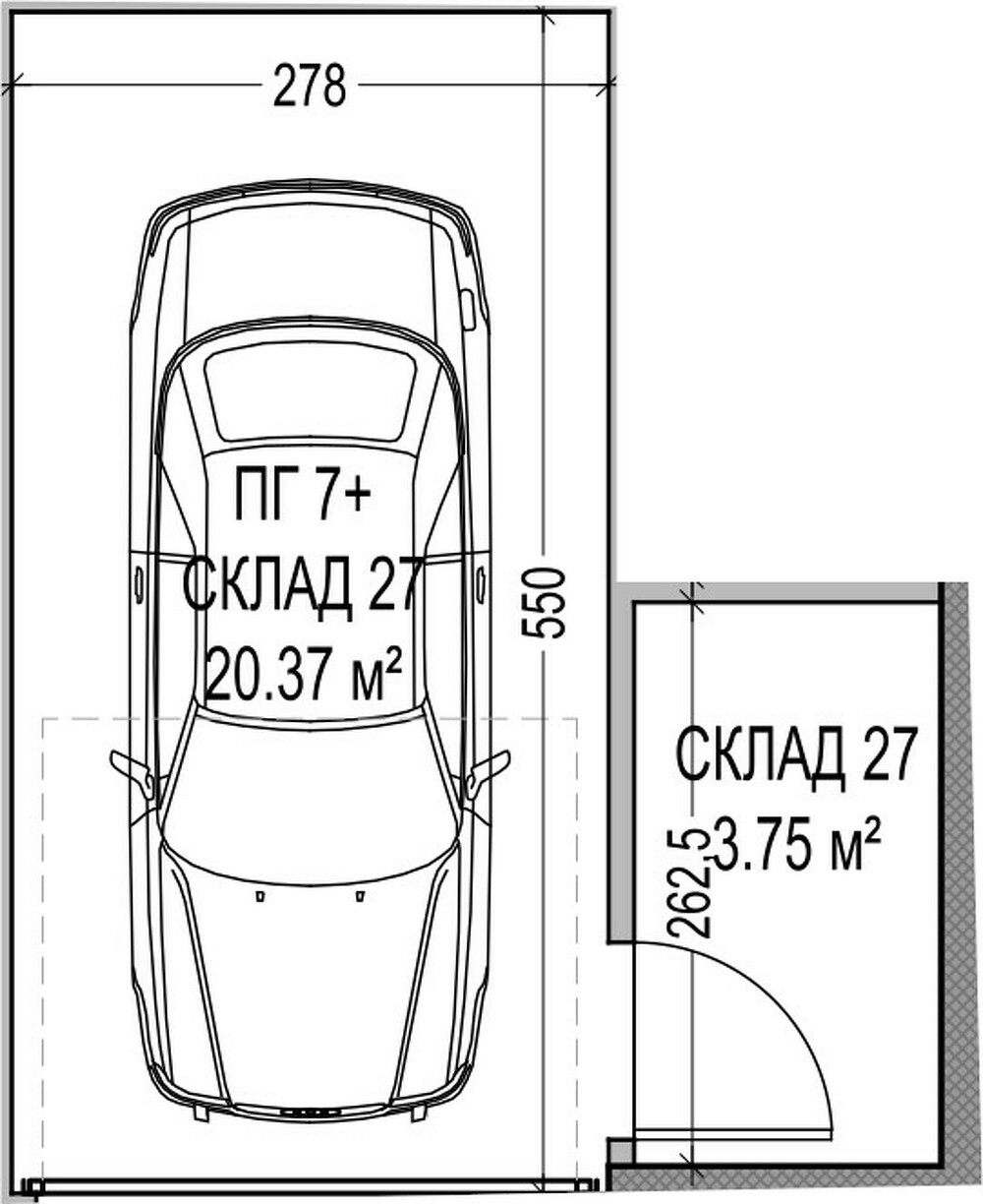 Подземен Гараж 7 - Alina Residence