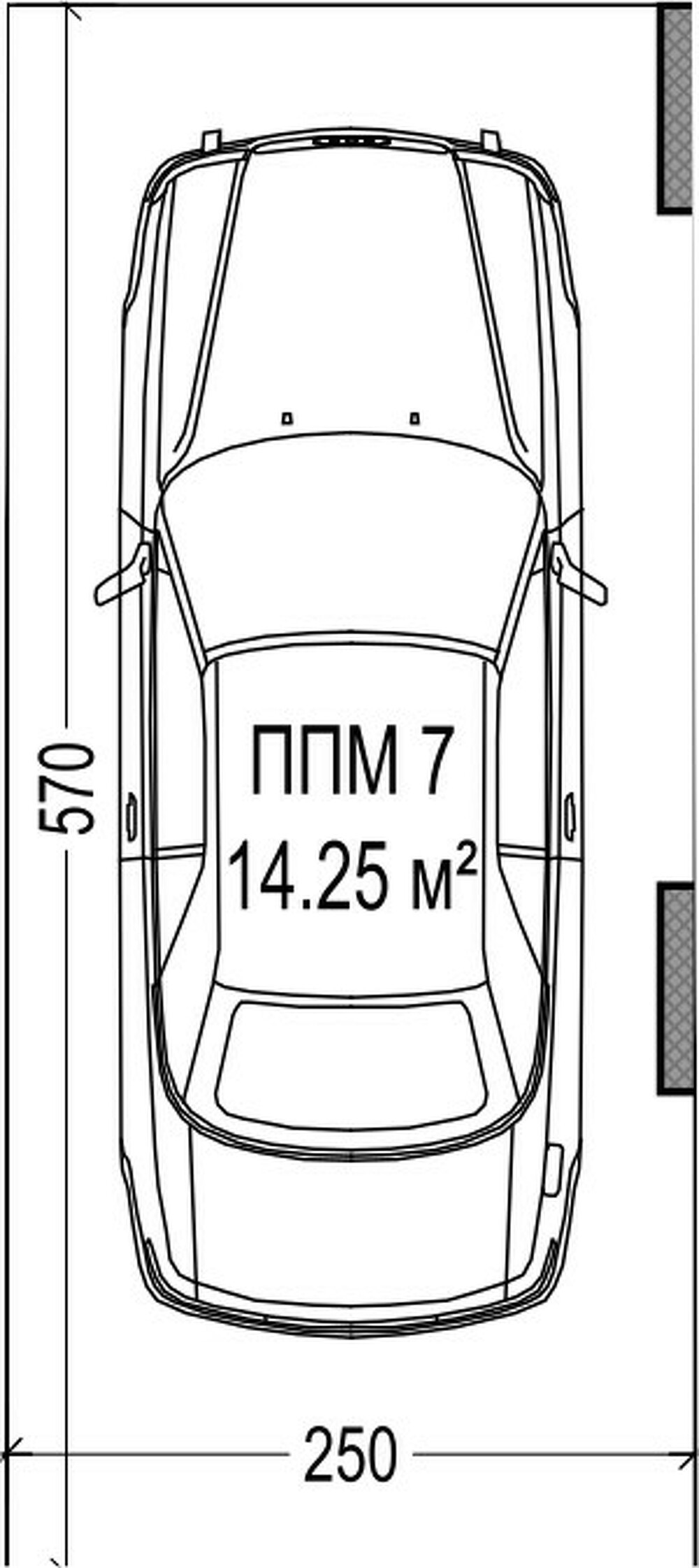 Подземно Паркомясто 7 - Alina Residence