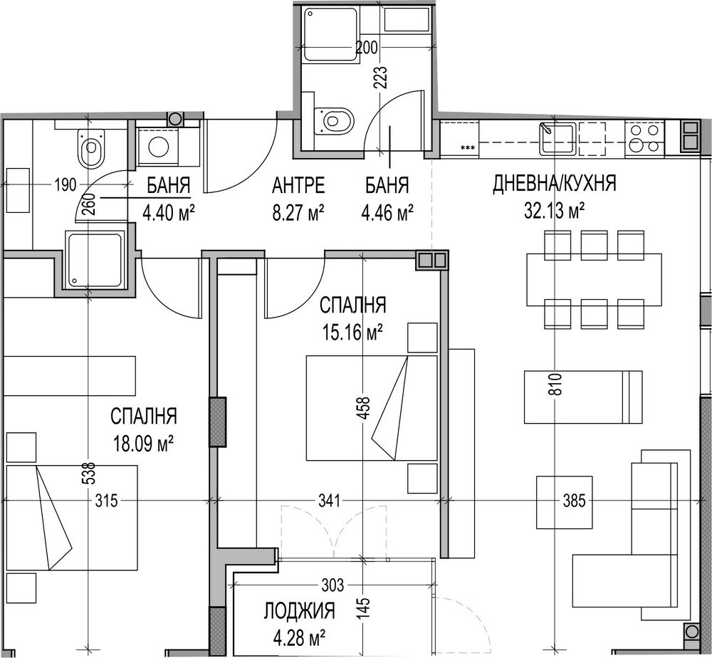 Апартамент 32 - Alina Residence