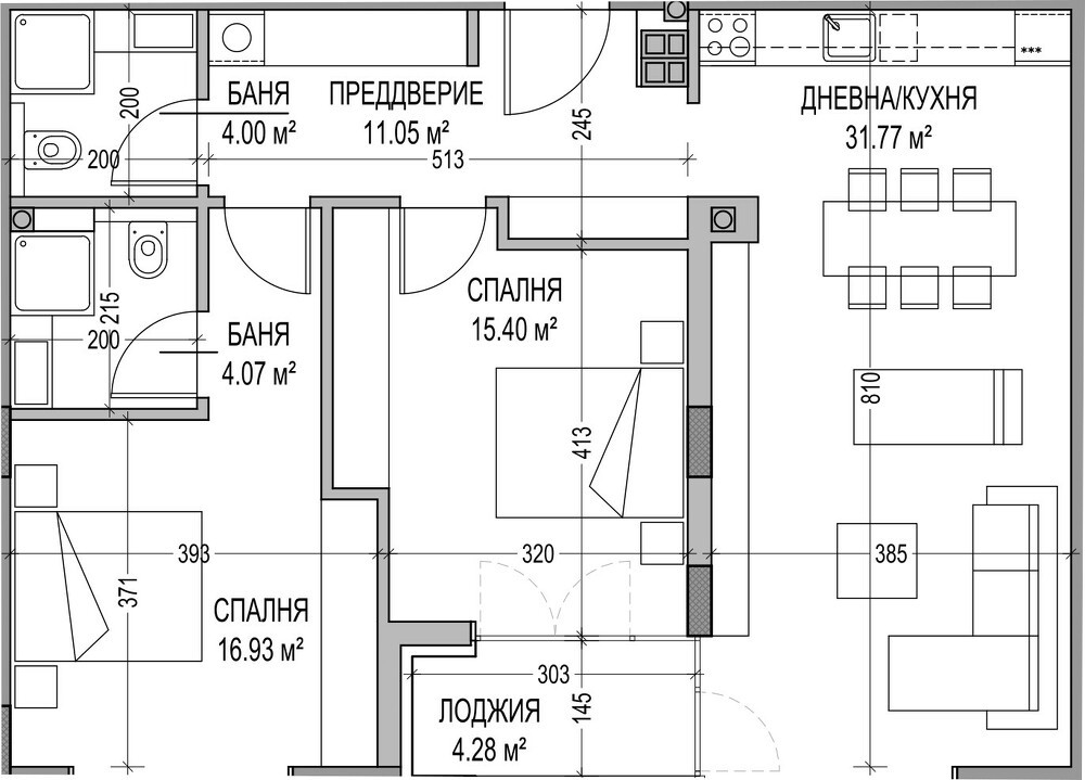 Апартамент 33 - Alina Residence