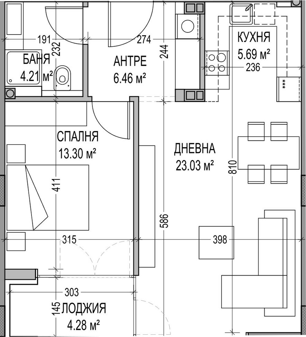 Апартамент 34 - Alina Residence